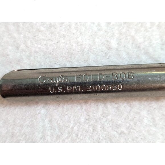 Lot of vintage hair styling tools - pins clips - metal celluloid plastic wave - Picture 7 of 7